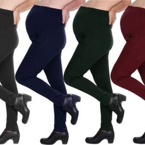 Simplicity Navy Blue Adjustable Maternity Leggings